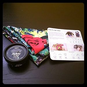 Lush Knot-Wrap Scarf/ SP Ro's Argan body condition